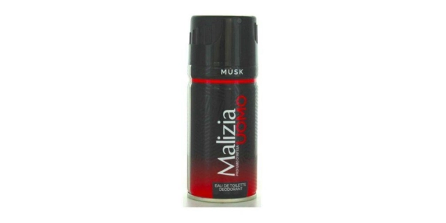 Malizia Deodorant ve spreji UOMO 150 ml Musk                                                                                                                                                                                                              