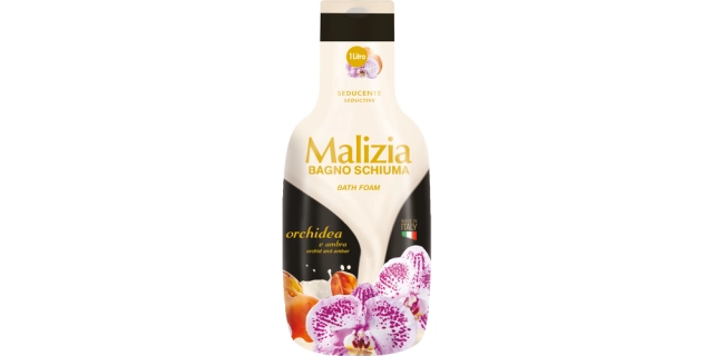 Malizia koupelová a sprchová pěna 1 L Amber & Orchid                                                                                                                                                                                                      
