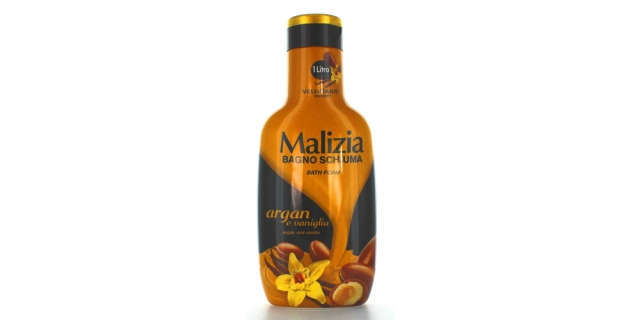 Malizia koupelová a sprchová pěna 1 L Argan a Vanilka                                                                                                                                                                                                     
