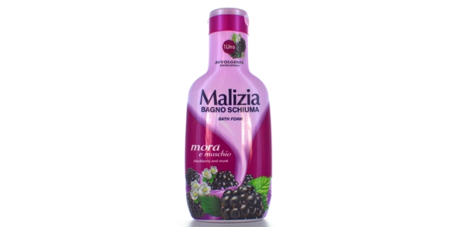 Malizia koupelová a sprchová pěna 1 L Blackberry and musk                                                                                                                                                                                                 