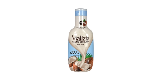 Malizia koupelová a sprchová pěna 1 L Coconut                                                                                                                                                                                                             