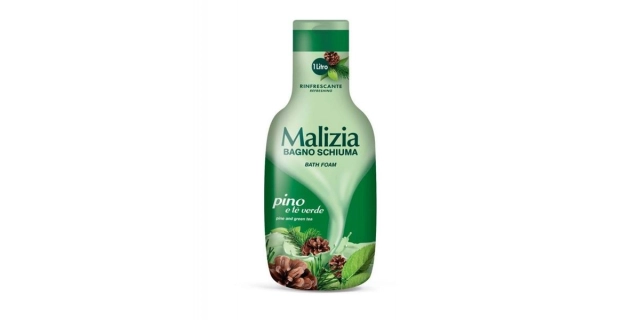 Malizia koupelová a sprchová pěna 1 L Pine and Green tea                                                                                                                                                                                                  
