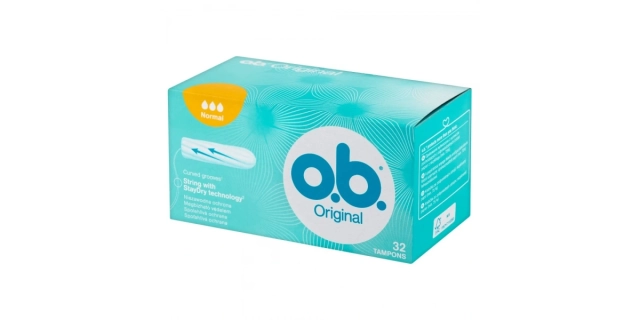 O.B. tampony Original Normal 32 ks                                                                                                                                                                                                                        