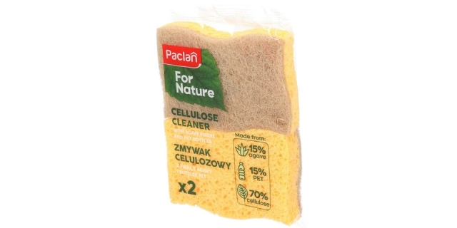 Paclan For Nature - Přírodní kuchyňská houbička z Agáve a PET lahví - 2ks                                                                                                                                                                                 