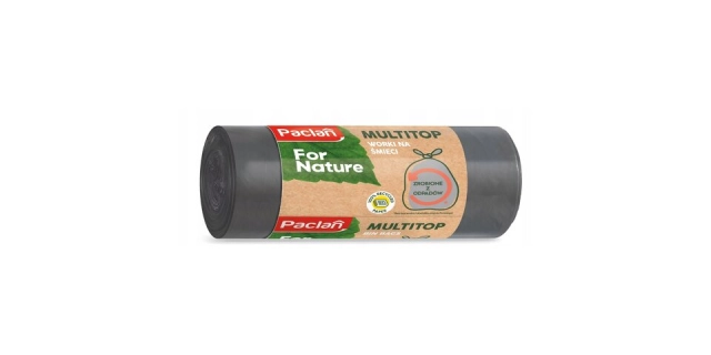 Paclan For Nature - Pytle na odpad z recyklovaného odpadu 60l - 20ks, 18µ                                                                                                                                                                                 
