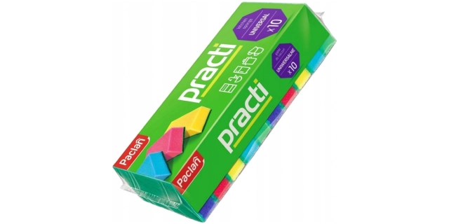 Paclan Kuchyňská houbička 10ks klasik                                                                                                                                                                                                                     