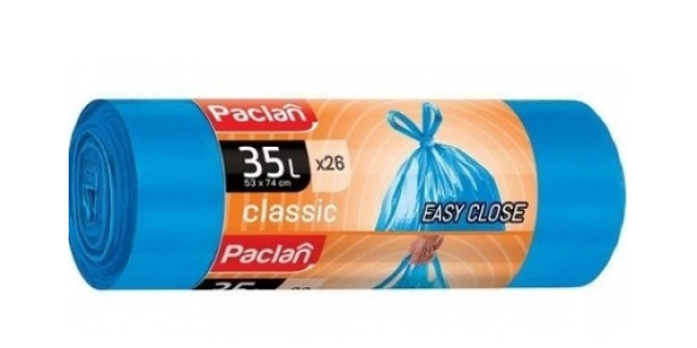 Paclan pytel na odpad - taška 35L 26ks 9µ                                                                                                                                                                                                                 