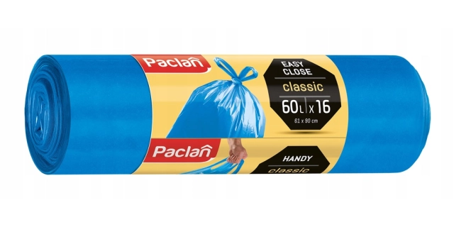 Paclan pytel na odpad - taška 60L 16ks 11µ                                                                                                                                                                                                                