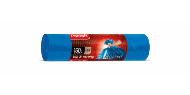 Paclan Pytle na odpad BIG&STRONG velmi odolné, speciální 160L - 20 ks, 21µ, LDPE                                                                                                                                                                          