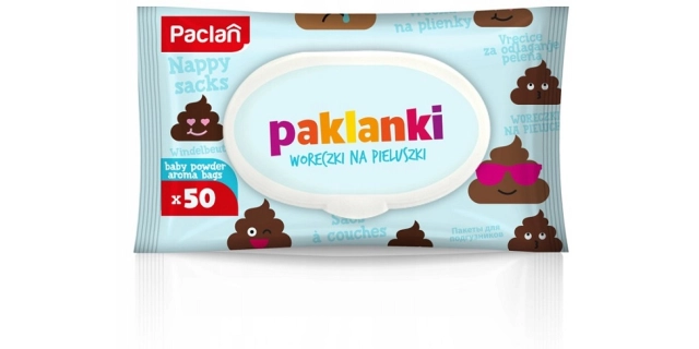 Paclan sáčky na dětské plenky 50 ks Paklanki                                                                                                                                                                                                              