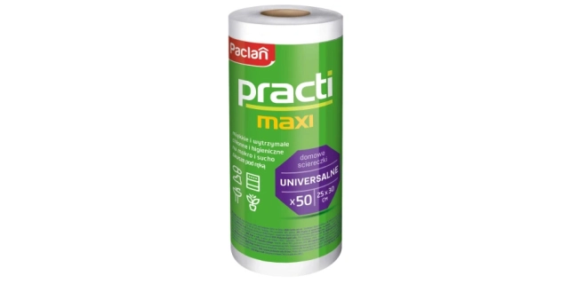 Paclan ubrousky Practi univerzální v roli 50ks                                                                                                                                                                                                            