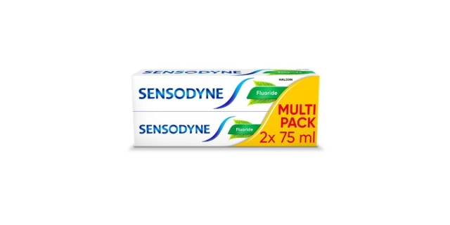 Sensodyne zubní pasta 2x75ml Fluorid                                                                                                                                                                                                                      