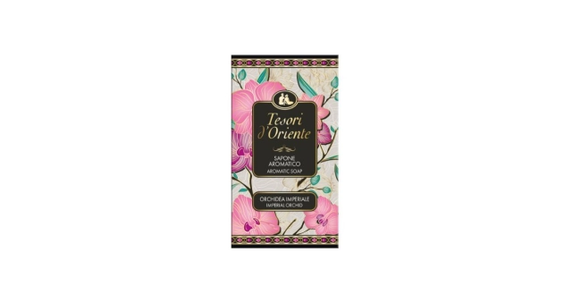 TESORI D'ORIENTE Tuhé mýdlo 125 g Orchidea                                                                                                                                                                                                                