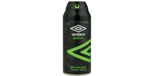 Umbro Deo sprej 150 ml Action                                                                                                                                                                                                                             