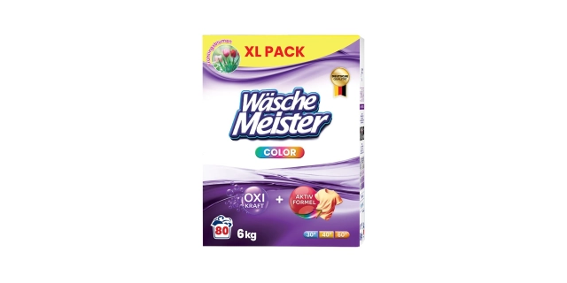 Wasche Meister Prací prášek 6 kg COLOR (80 praní) - krabice                                                                                                                                                                                               