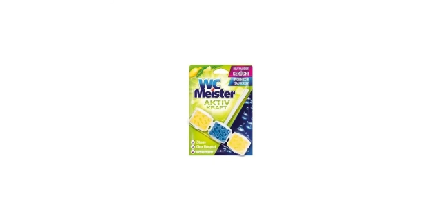 WC Meister Toilet Rim Block Lemon                                                                                                                                                                                                                         