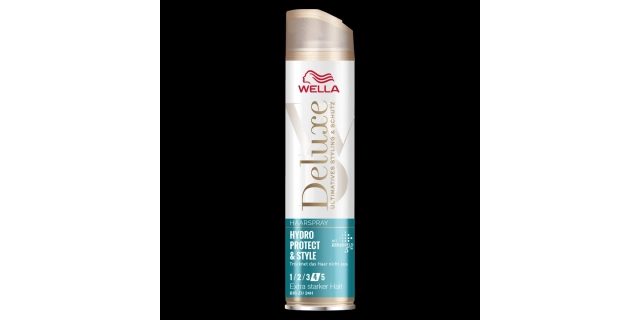 Wella Deluxe lak 250ml Hydro Protect & Style 4                                                                                                                                                                                                            