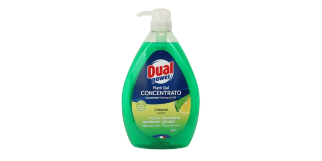 DUAL POWER Mycí prostředek na nádobí 1L LIMONE                                                                                                                                                                                                            