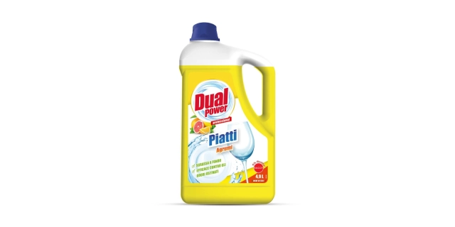 DUAL POWER Mycí prostředek na nádobí 4,9 L CITRUS                                                                                                                                                                                                         