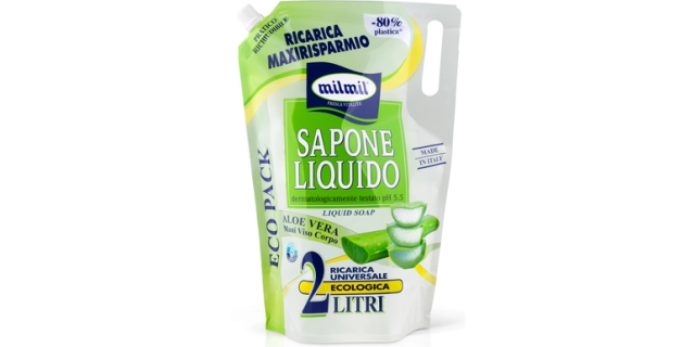 Milmil Tekuté mýdlo 2 L Aloe Vera náplň                                                                                                                                                                                                                   