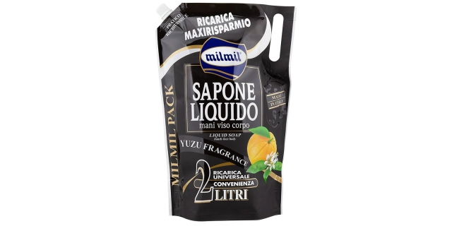 Milmil Tekuté mýdlo 2 L YUZU                                                                                                                                                                                                                              