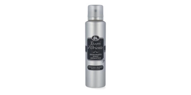 TESORI D'ORIENTE Deodorant ve spreji 150 ml Muschio Bianco                                                                                                                                                                                                