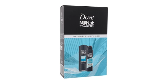 Dove MEN + Care Clean Comfort (Sprchový gel 250 ml + Antiperspirant 150 ml) SET                                                                                                                                                                           