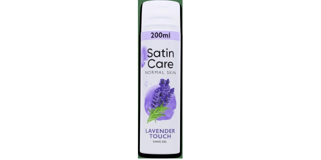 Gillette gel na holení 200ml Satin Care Lavender touch                                                                                                                                                                                                    