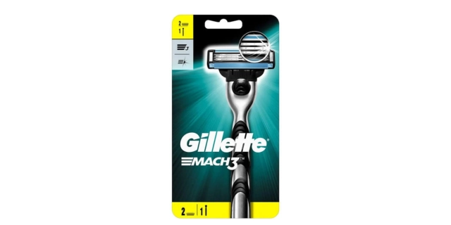 Gillette Mach3 (holící strojek + náhradní hlavice 2 ks)                                                                                                                                                                                                   