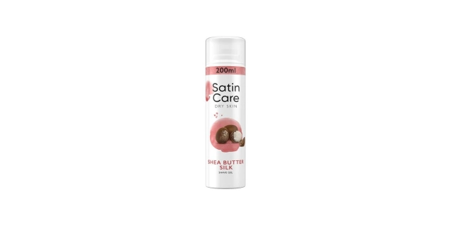 Gillette Satin Care 200ml - Shea butter silk - gel na holení                                                                                                                                                                                              