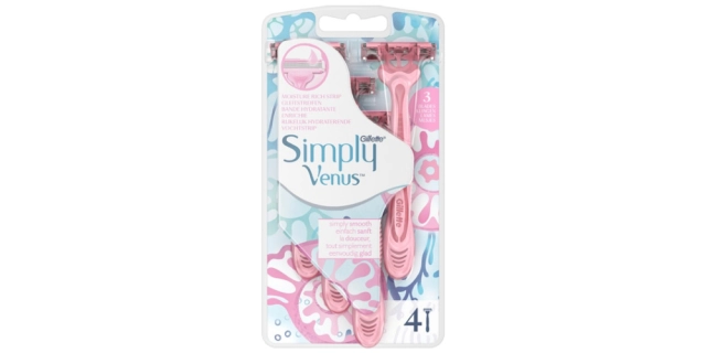 Gillette Simply Venus 3 blades 4 ks                                                                                                                                                                                                                       