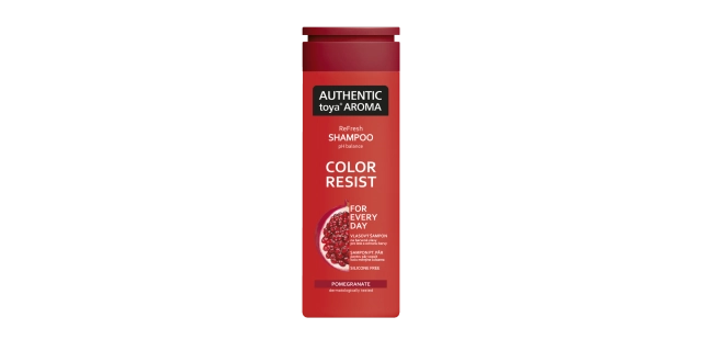 AUTHENTIC toya AROMA vlasový šampon 400 ml Color Resist                                                                                                                                                                                                   