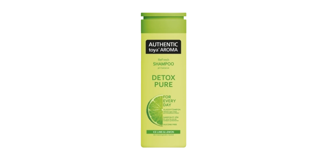 AUTHENTIC toya AROMA vlasový šampon 400 ml Detox Pure                                                                                                                                                                                                     