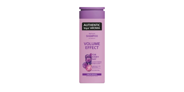 AUTHENTIC toya AROMA vlasový šampon 400 ml Volume Effect                                                                                                                                                                                                  