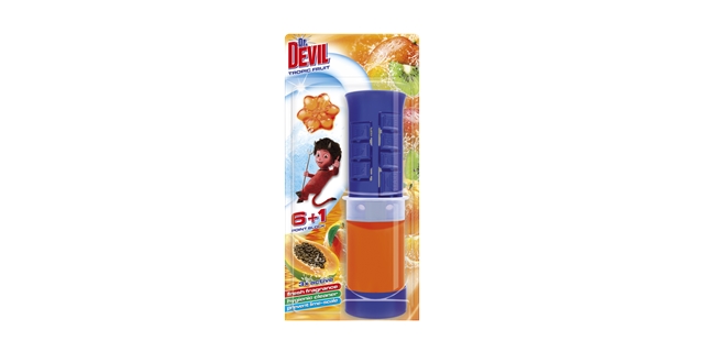 Dr. DEVIL 3in1 WC POINT BLOCK 45 ml Tropic fruit                                                                                                                                                                                                          