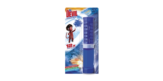 Dr. DEVIL 3in1 WC POINT BLOCK 75 ml Ocean sun                                                                                                                                                                                                             