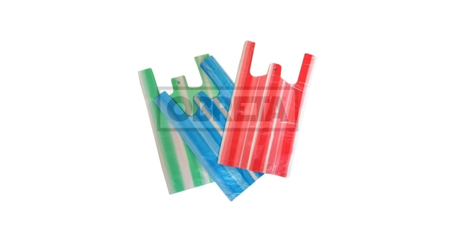 Taška 4kg blok 25+12x45cm ZELENOBÍLÁ                                                                                                                                                                                                                      