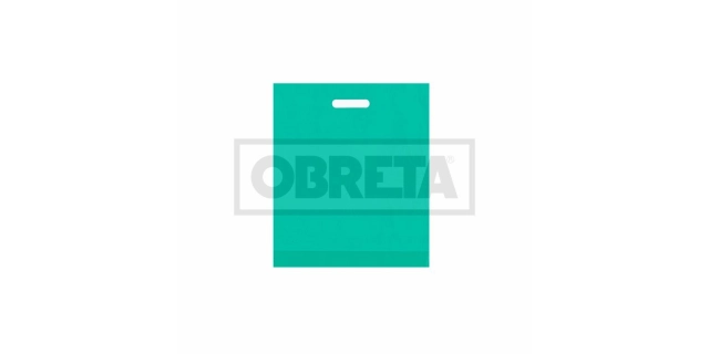 Taška LDPE průhmat 38x45+5cm ZELENÁ                                                                                                                                                                                                                       