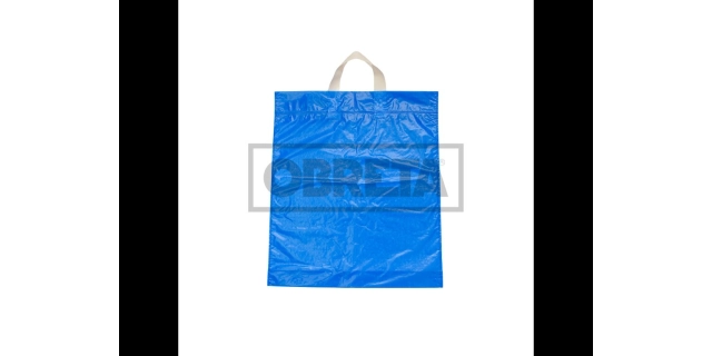 Taška LDPE s držadlem 38x46+4cm MODRÁ                                                                                                                                                                                                                     
