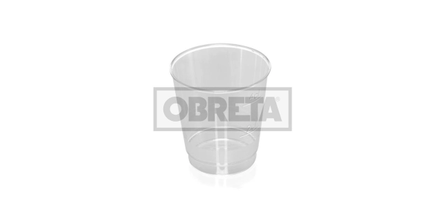 Kelímek na alkohol PP, tvrzený 20/40ml, transparentní                                                                                                                                                                                                     