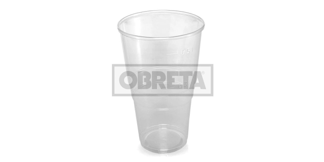 Nápojový pohárek PP 500ml, transparentní                                                                                                                                                                                                                  