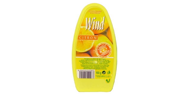 WIND osvěžovač ovzduší-vanička-CITRON 150ml Tradiko                                                                                                                                                                                                       
