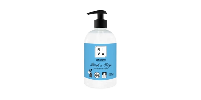 RIVA T.M. 500g SOFT creme - pump.                                                                                                                                                                                                                         