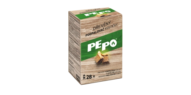 PE-PO dřevěné kostičky 28 ks PEFC                                                                                                                                                                                                                         