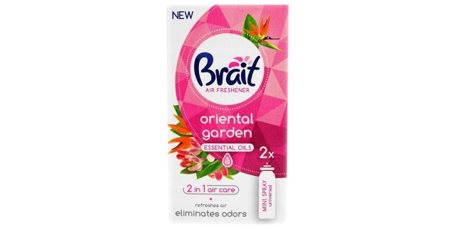 Brait náhrada mini spray Oriental garden 2x10ml                                                                                                                                                                                                           
