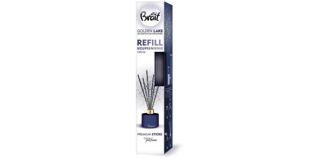 Brait Premium dekorative air freshener NAHRADA Golden Lake 100 ml                                                                                                                                                                                         