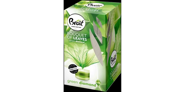 Brait květ dekorativní osvěžovač vzduchu Green Diamond 50 ml                                                                                                                                                                                              