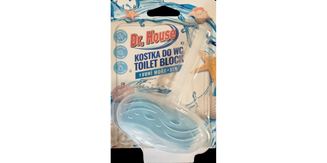 Dr. House kostka do WC - vůně moře 40 g                                                                                                                                                                                                                   