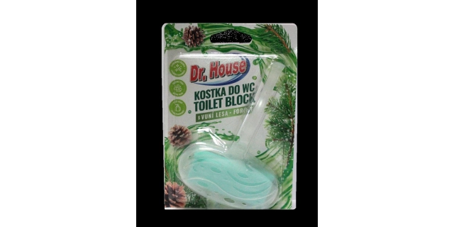 Dr. House kostka do WC - lesní vůně 40 g                                                                                                                                                                                                                  