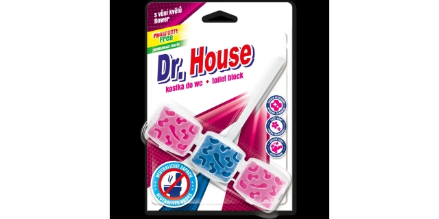 Dr. House Tri-force blistr s vůní květů 45 g                                                                                                                                                                                                              